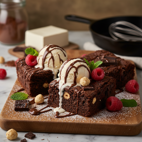 Decadent Vegan Cocoa Tofu Brownies recipe