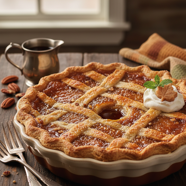 Decadent Vermont Maple Sugar Pie recipe