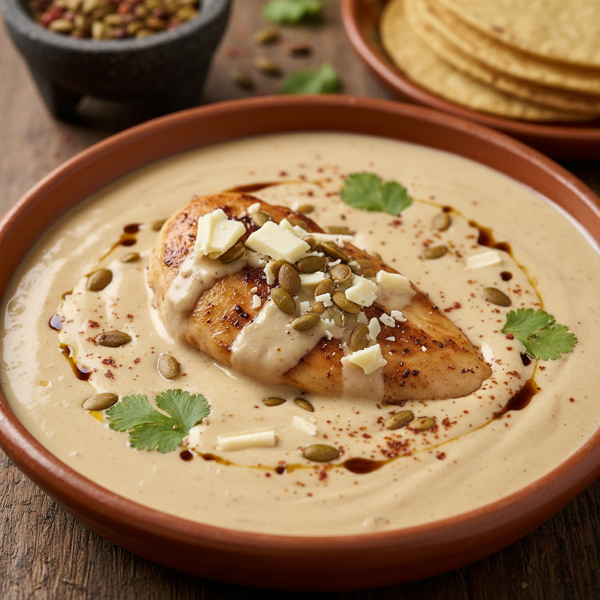 Decadent White Chocolate Mole Sauce recipe