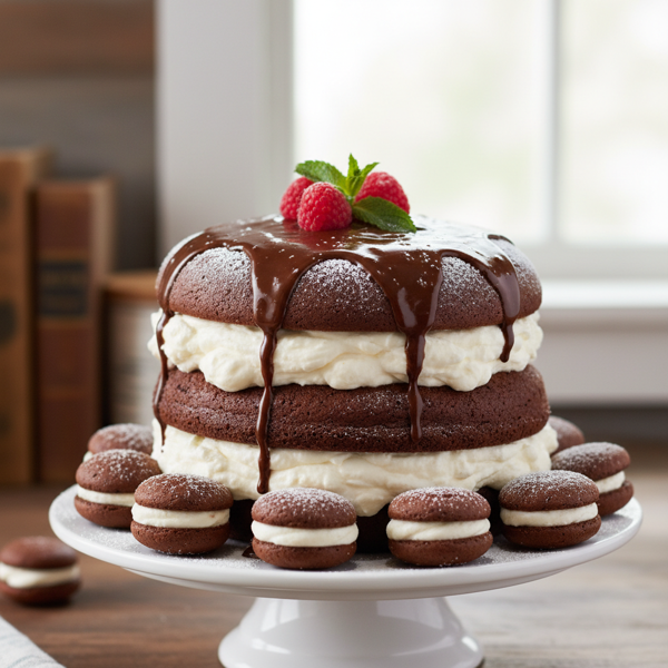 Decadent Whoopie Pie Layer Cake recipe