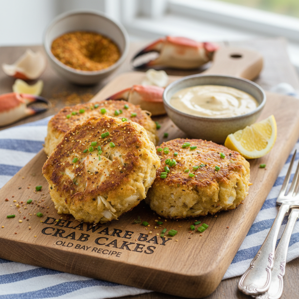 Delaware Bay Style Crab Cakes with Old Bay recipe
