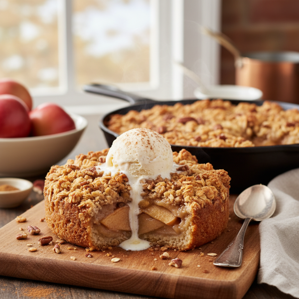 Delectable Apple Cobbler Cake recipe