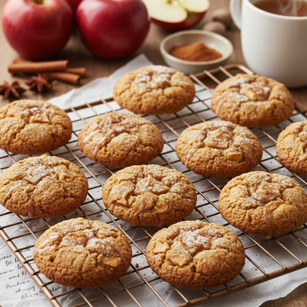 Delectable Apple Spice Cookies recipe