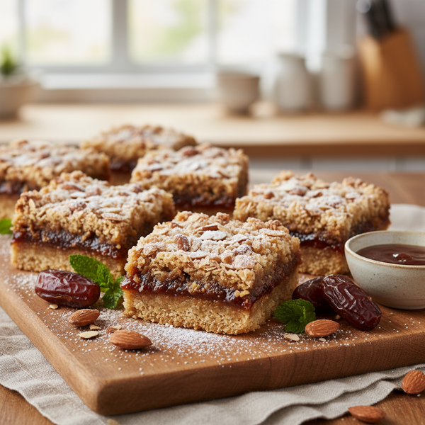 Delectable Diabetic Date Delight Squares recipe