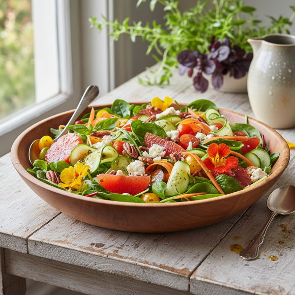 Delectable Garden Harmony Salad recipe