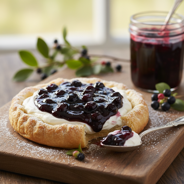 Delectable Huckleberry Jam Delight recipe