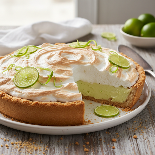 Delectable Key Lime Delight Pie recipe