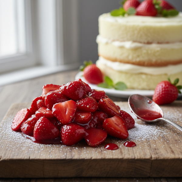 Delectable Strawberry Cake Filling recipe