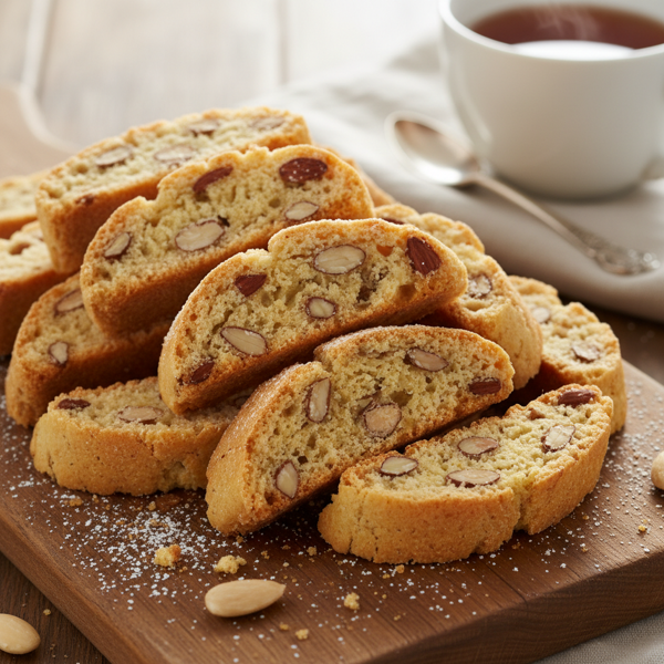 Delicate Almond Biscotti recipe