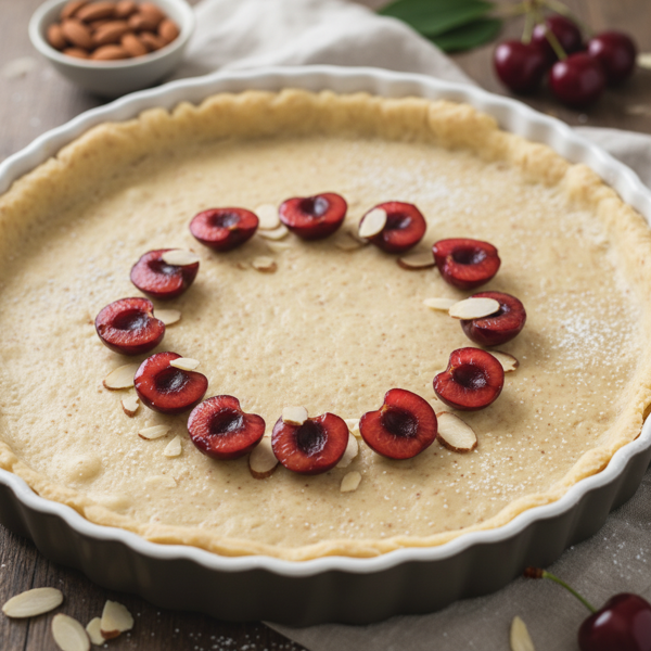 Delicate Cherry Almond Tart Dough recipe