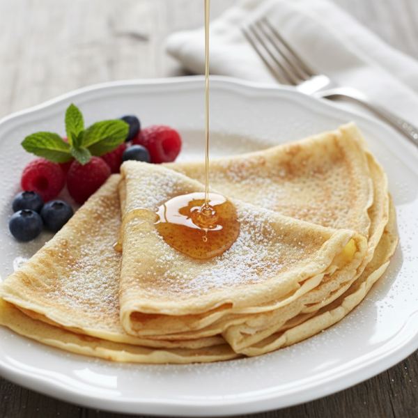 Delicate French Crepes recipe