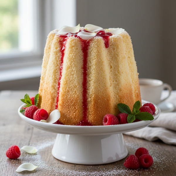 Delicate Gluten-Free Chiffon Cake recipe