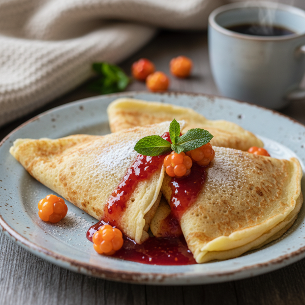 Delicate Norwegian Crepes recipe