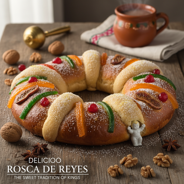 Delicioso Rosca de Reyes: The Sweet Tradition of Kings recipe