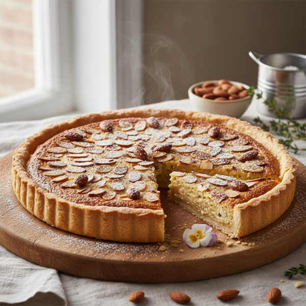 Delicious Almond Cream Tart recipe