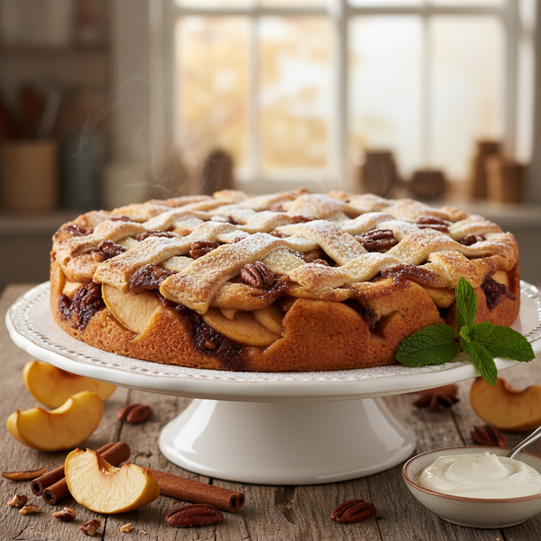 Delicious Apple Cinnamon Torte recipe