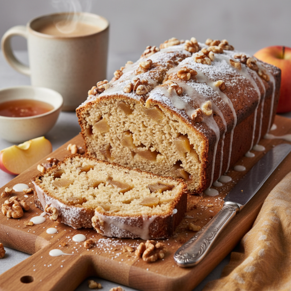 Delicious Apple Walnut Delight Bread recipe