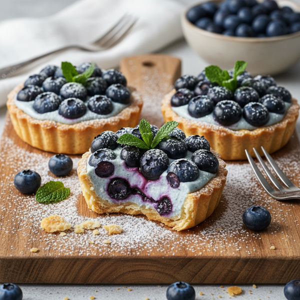 Delicious Blueberry Bliss Tarts recipe
