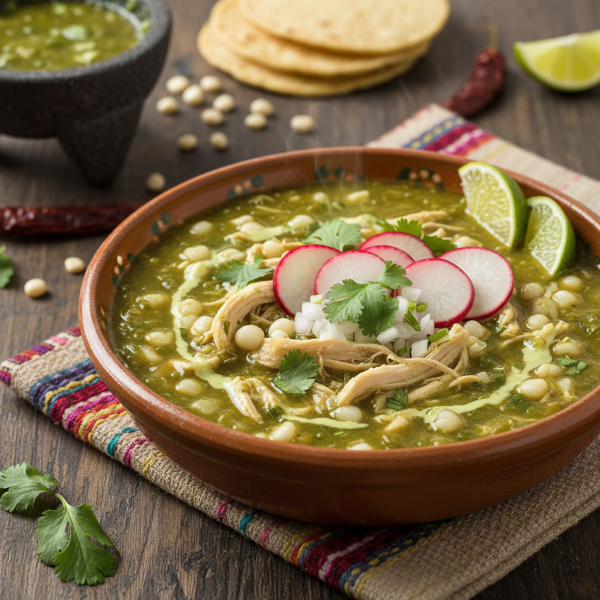 Delicious Chicken Pozole Verde recipe