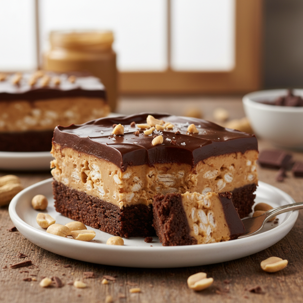 Delicious Chocolate Peanut Butter Crunch recipe