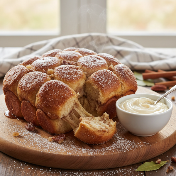 Delicious Cinnamon Pull-Apart Monkey Bread recipe