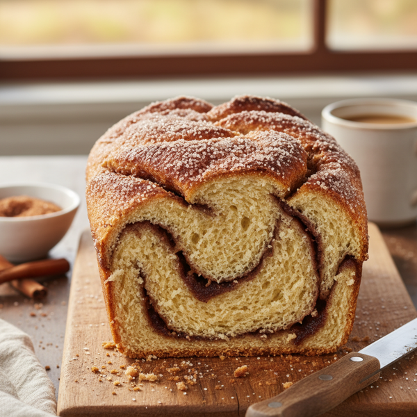 Delicious Cinnamon Sugar Loaf recipe