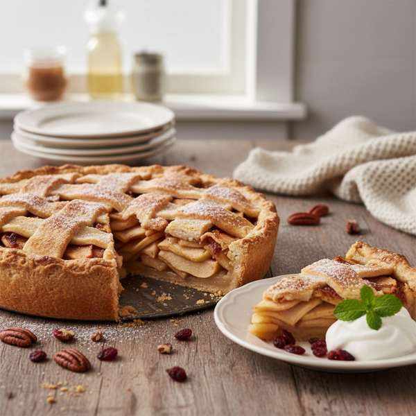 Delicious Diabetic-Friendly Apple Delight Pie recipe