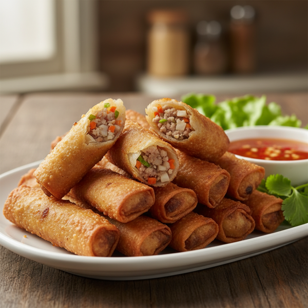 Delicious Filipino Lumpia Rolls recipe