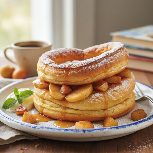 Delicious German Apple Puff Pancake Delight recipe