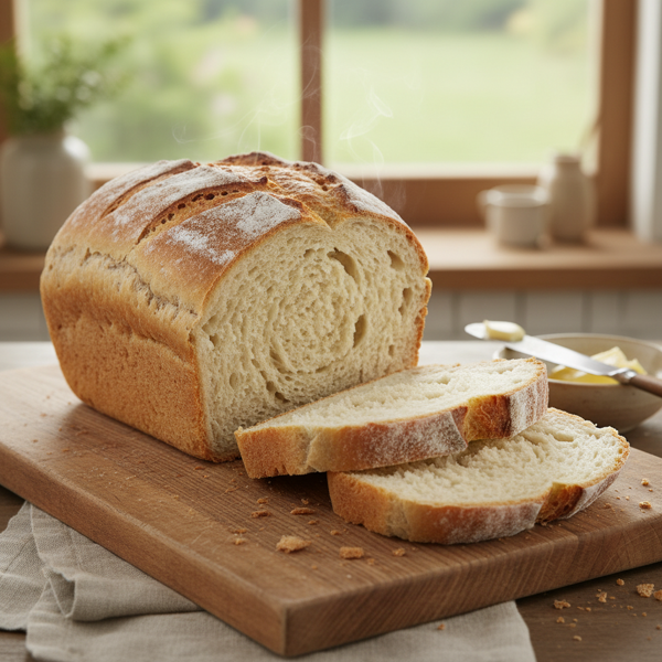 Delicious Homemade White Bread recipe