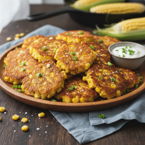 Delicious Homestyle Creamed Corn Fritters recipe