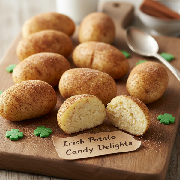 Delicious Irish Potato Candy Delights recipe