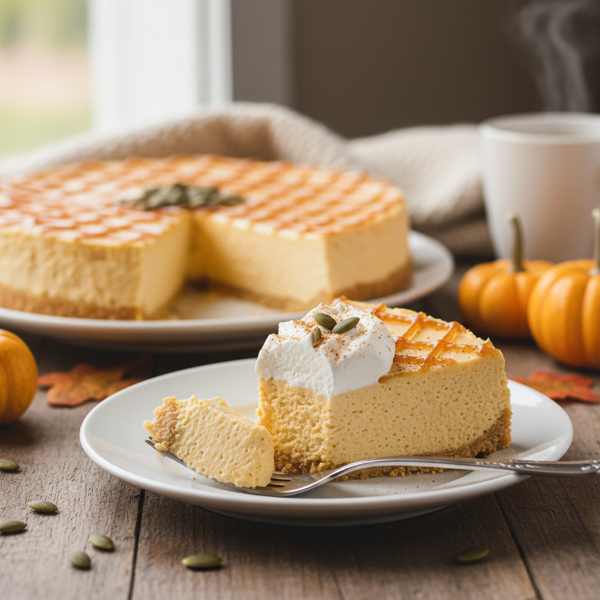 Delicious Light Pumpkin Pie Delight recipe