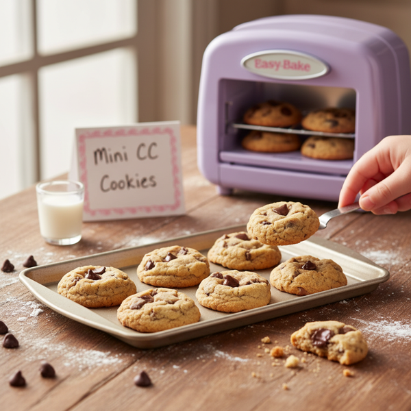 Delicious Mini Chocolate Chip Cookies for Easy Bake Oven recipe