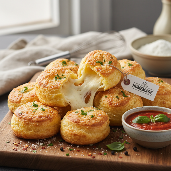Delicious Mozzarella Cheese Puffs recipe