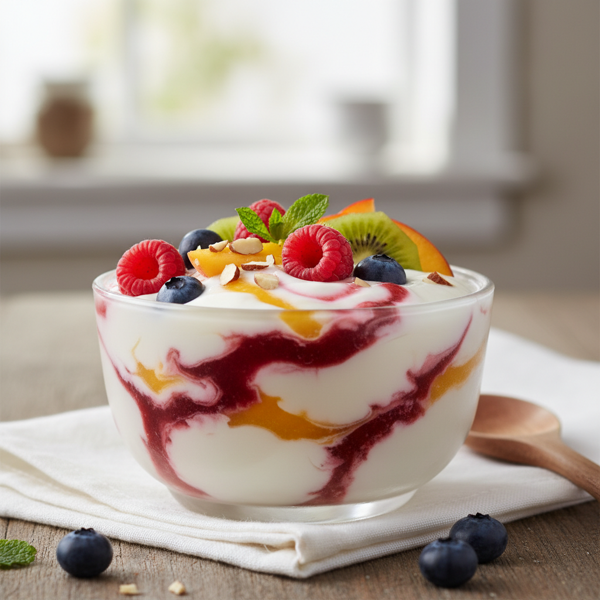 Delicious No-Sugar-Added Fruit Yogurt recipe