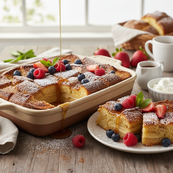 Delicious Overnight French Toast Bake recipe