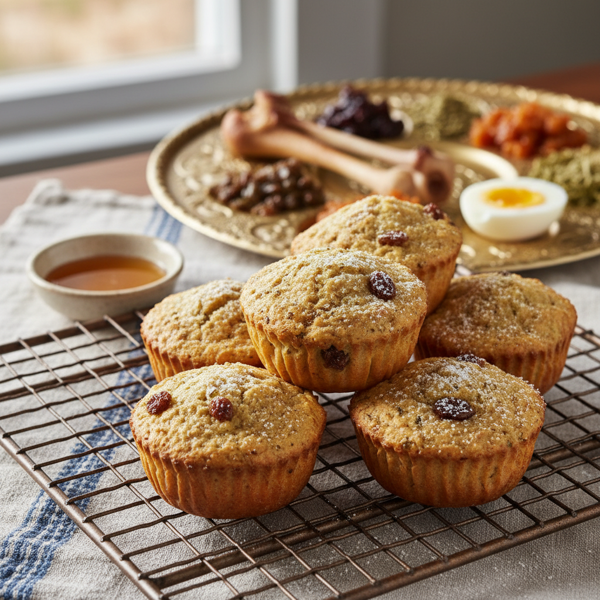 Delicious Passover Matzo Muffins recipe