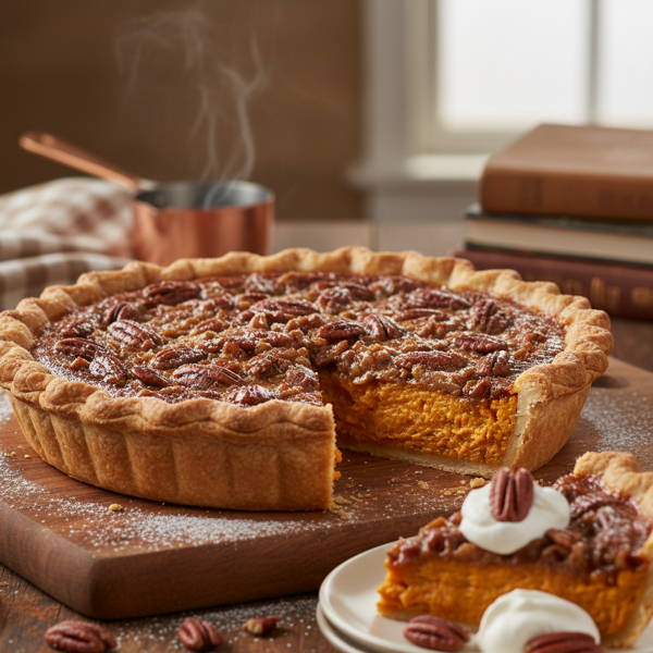 Delicious Sweet Potato Delight Pie recipe