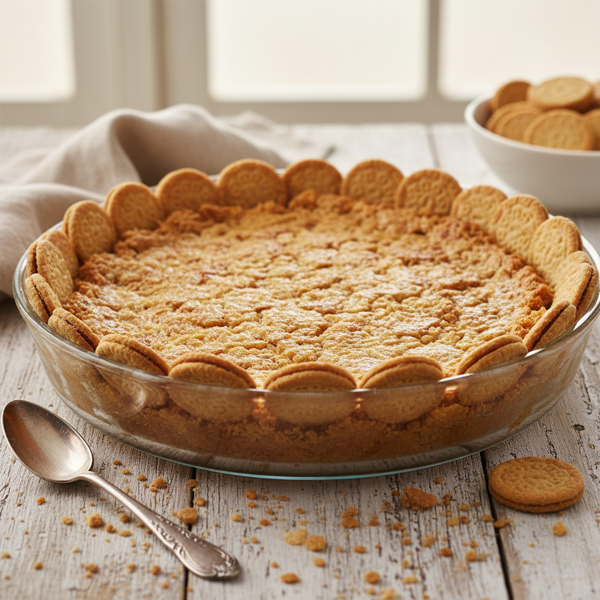 Delicious Vanilla Wafer Pie Crust recipe