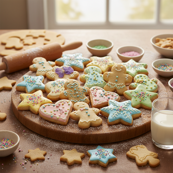 Delicious Vegan Cut-Out Sugar Cookies recipe