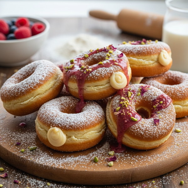 Delicious Vegan Doughnuts recipe