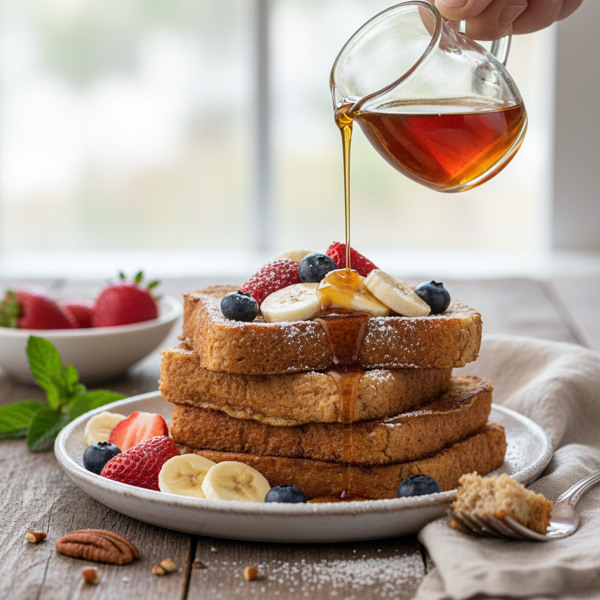 Delicious Whole Wheat French Toast Delight recipe