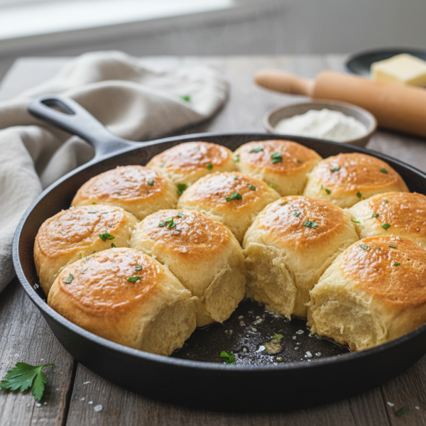 Deliciously Buttery Homemade Yeast Rolls recipe