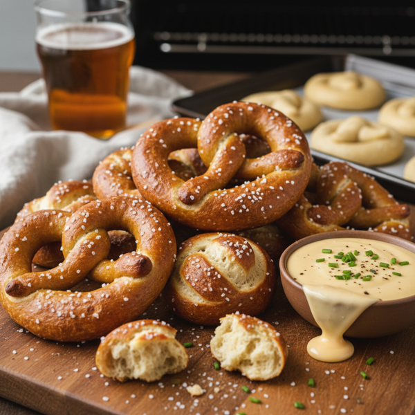 Deliciously Chewy Gluten-Free Soft Pretzels recipe