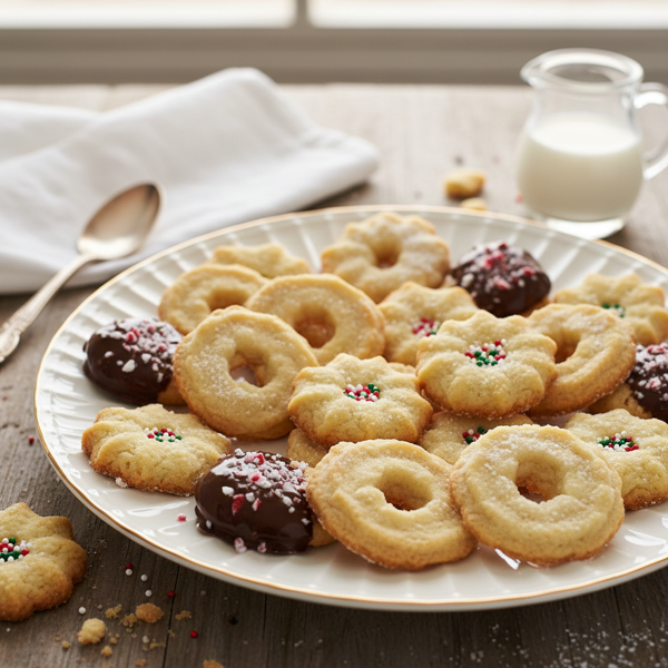 Deliciously Classic Spritz Cookies recipe