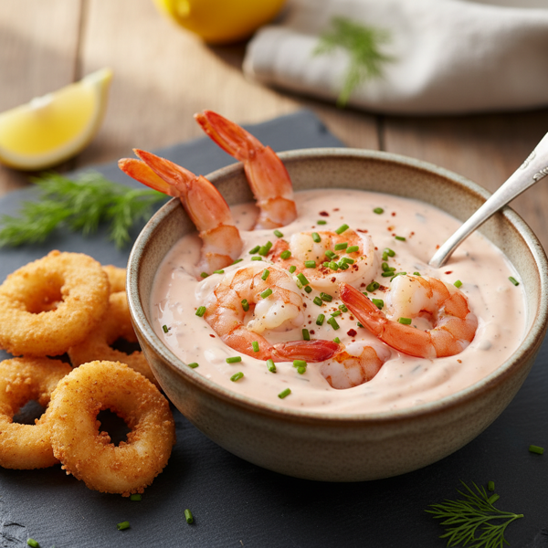 Deliciously Creamy Shrimp Dipping Sauce recipe