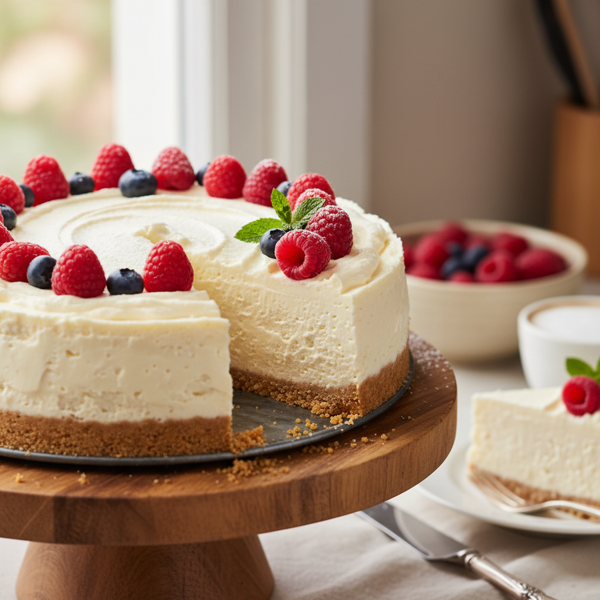 Deliciously Creamy Sugar-Free Cheesecake recipe