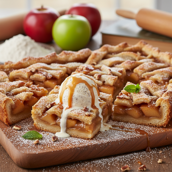 Deliciously Decadent Apple Pie Bars recipe