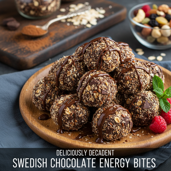 Deliciously Decadent Swedish Chocolate Energy Bites recipe